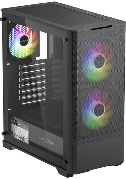 F16 650W 80PLUS Bronze Mesh 2X140MM&1X120MM Argb Fanlı Atx Siyah Bilgisayar Kasası fiyatları