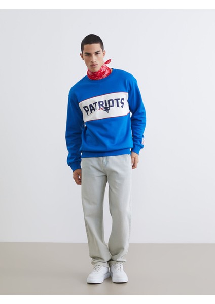 Yeni Sezon Bisiklet Yaka Baskılı Erkek Kalın Sweatshirt fiyatları