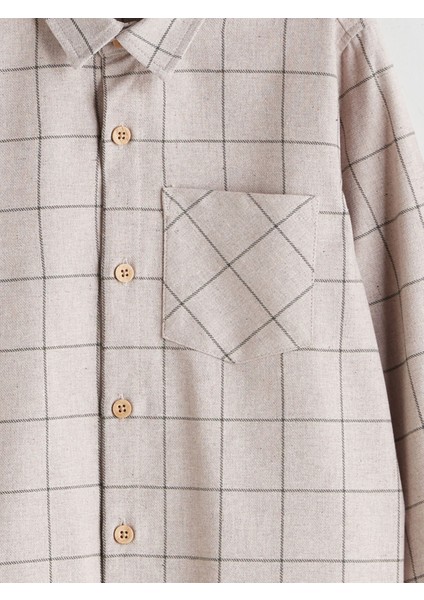 Yeni Sezon Ekose Uzun Kollu Erkek Çocuk Gömlek modelleri