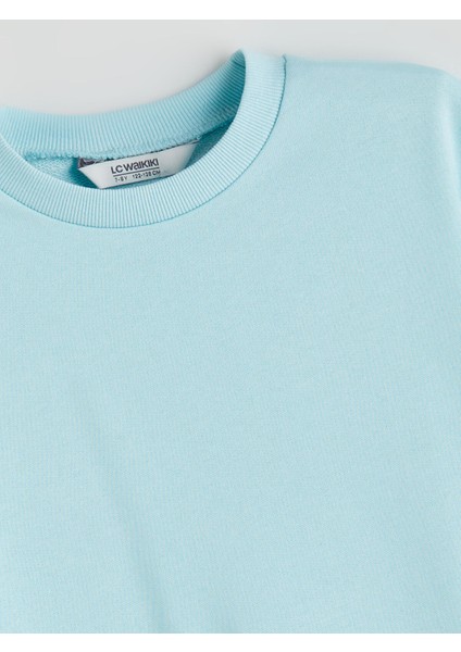 Yeni Sezon Bisiklet Yaka Kız Çocuk Sweatshirt fiyatları