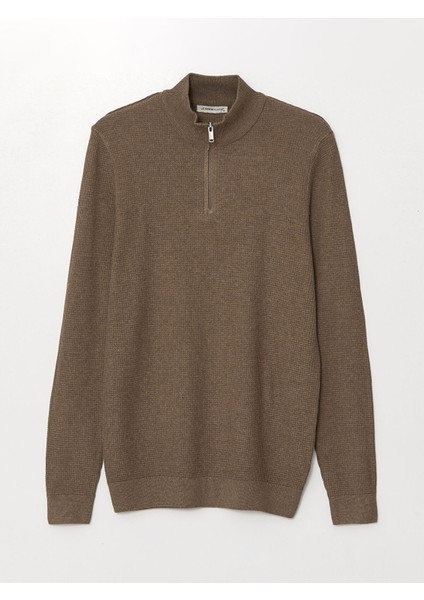 Yeni Sezon Dik Yaka Uzun Kollu Erkek Triko Kazak indirimleri