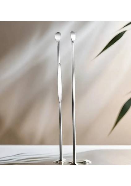 20 Adet Profesyonel Paslanmaz Çelik Kulak Çubukları