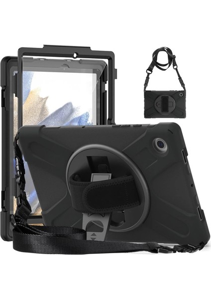 Lenovo M10 Hd X306F Kılıf Amazing Tablet Kapak - Siyah