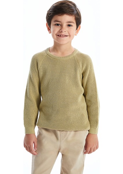 Yeni Sezon Bisiklet Yaka Erkek Bebek Triko Kazak