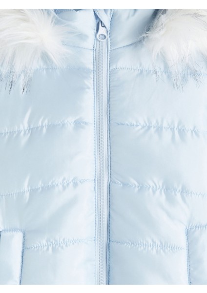 Yeni Sezon Kapüşonlu Kız Çocuk Şişme Mont modelleri