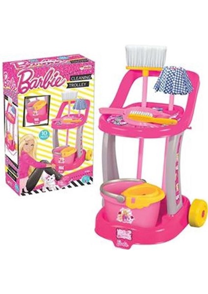 Dede Oyuncak Barbie Temizlik Arabası 01970