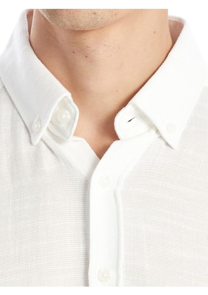 Yeni Sezon Regular Fit Uzun Kollu Armürlü Erkek Gömlek modelleri