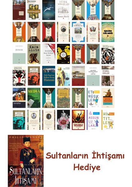 42 Kitaplık Tarih Seti + Sultanların Ihtişamı