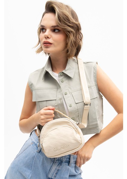 Benetton Kadın Çapraz Çanta Bej BNT1208 fiyatları