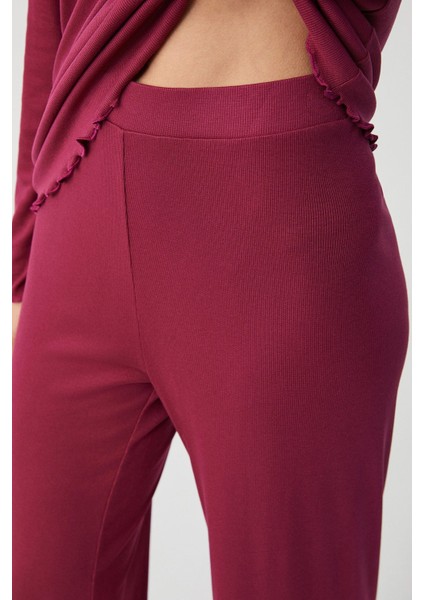 Yumuşak Dokulu Uzun Kol Kadın Pijama Takım 9928 fırsatları