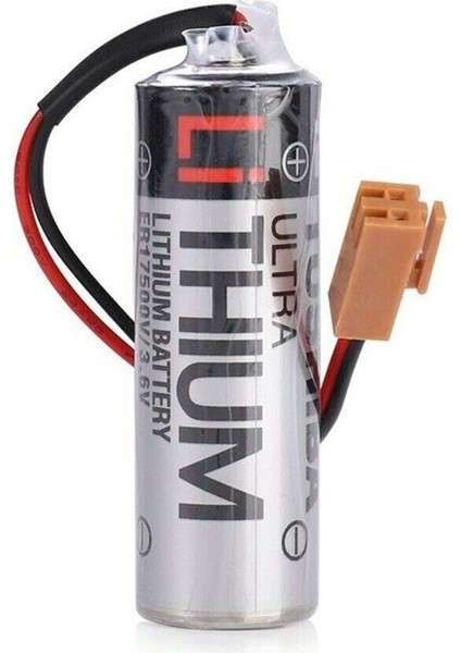 ER17500V 3.6V A Size Lithium Pil - Kahverengi Soket