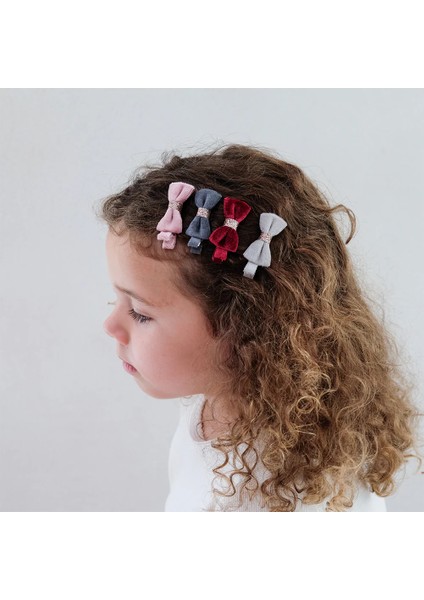Mimi & Lula Christmas Velvet Bow 4'lü Toka fiyatları