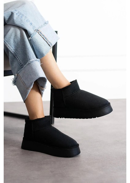 Kalın Yüksek Tabanlı Içi Kürklü Suya Dayanıklı Spor Kısa Kadın Bot Platform Taban fiyatları