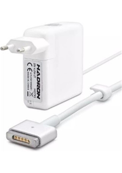 HD795 Mac Adaptörü 20V 4.25A T Tip 85W A1389