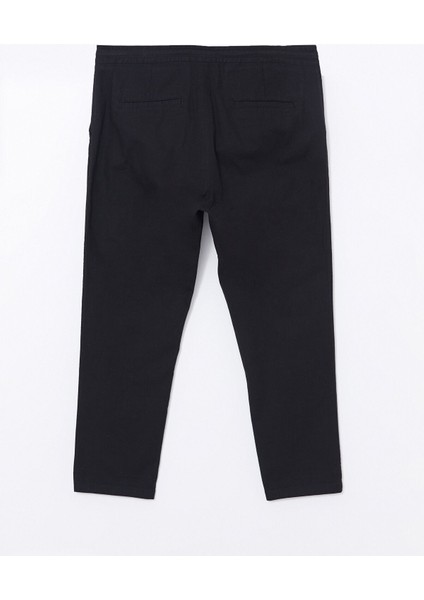 Yeni Sezon Standart Kalıp Keten Görünümlü Erkek Pantolon fiyatları