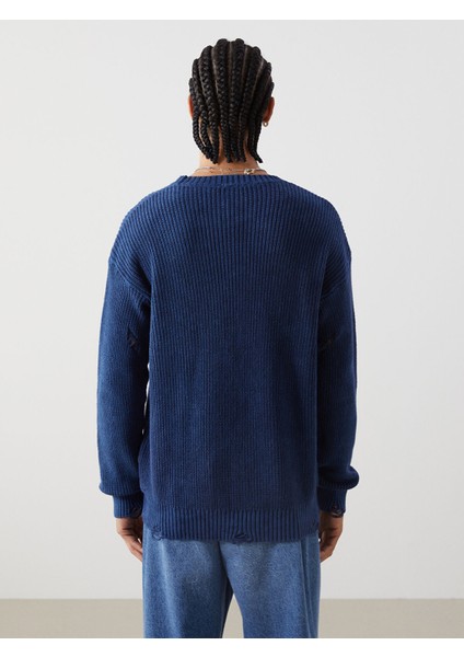 Yeni Sezon Bisiklet Yaka Erkek Triko Kazak fırsatları