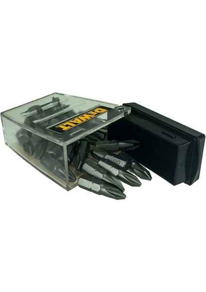 DT71521 Vidalama Uç, Metalik, 25 Adet Matkap Ucu , Tornavida Ucu , Vidalama Ucu Profesyonel