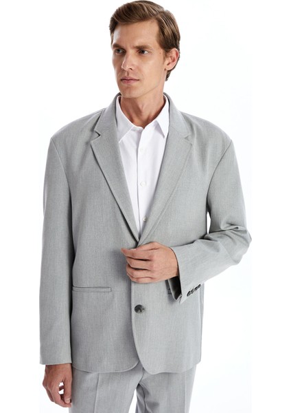 Yeni Sezon Rahat Kalıp Erkek Blazer Ceket