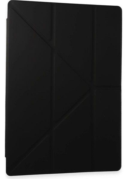 Mtxdpn Newface Samsung Galaxy Tab A9 Kılıf Kalemlikli Mars Tablet Kılıfı - Siyah