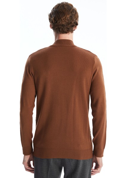 Yeni Sezon Yarım Balıkçı Yaka Uzun Kollu Erkek Triko Kazak fırsatları