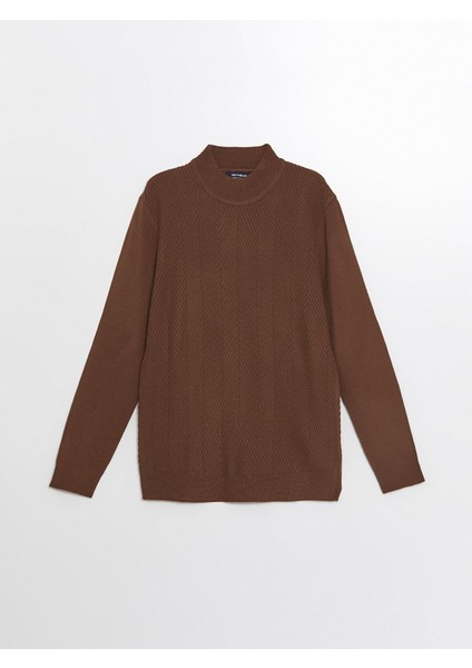 Yeni Sezon Yarım Balıkçı Yaka Uzun Kollu Erkek Triko Kazak indirimleri