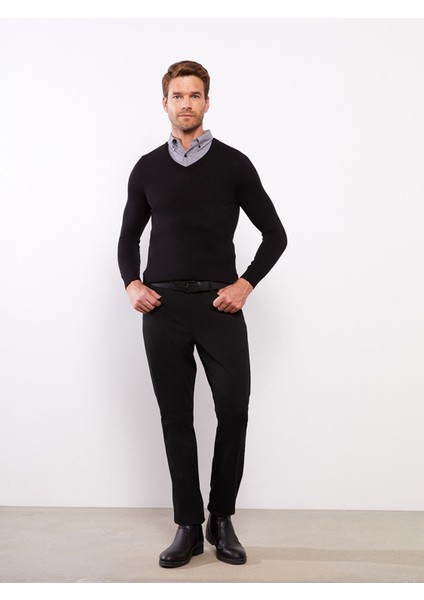 Yeni Sezon Gömlek Yaka Uzun Kollu Erkek Triko Kazak modelleri