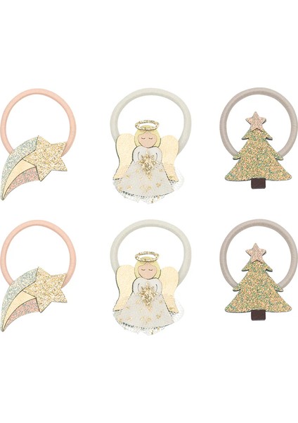 Mimi & Lula Angel Mini 6'lı Lastik Toka