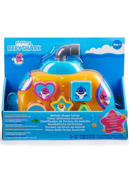 Baby Shark Müzikli Şekiller GIO-BAH11000