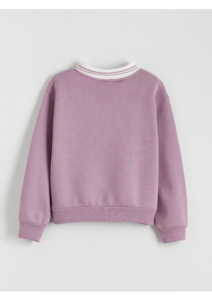 Yeni Sezon Polo Yaka Kız Çocuk Kalın Sweatshirt fiyatları