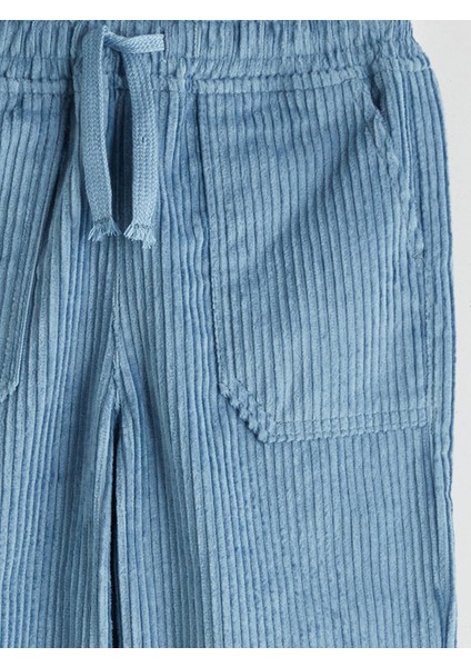 Yeni Sezon Beli Lastikli Erkek Çocuk Kadife Pantolon modelleri