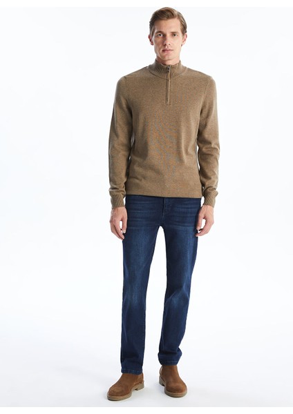 Yeni Sezon Dik Yaka Uzun Kollu Erkek Triko Kazak fiyatları