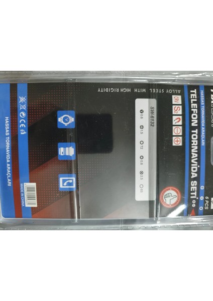 6 Parça Saatçi ve Telefoncu Onarım Tornavida Seti Hassas Tornavida Seti fiyatları