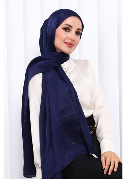 Lacivert Jan Jan Şal