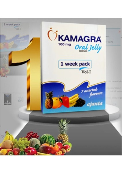 Kamâgra Jel 100 Mg 1 Kutu 7 Adet