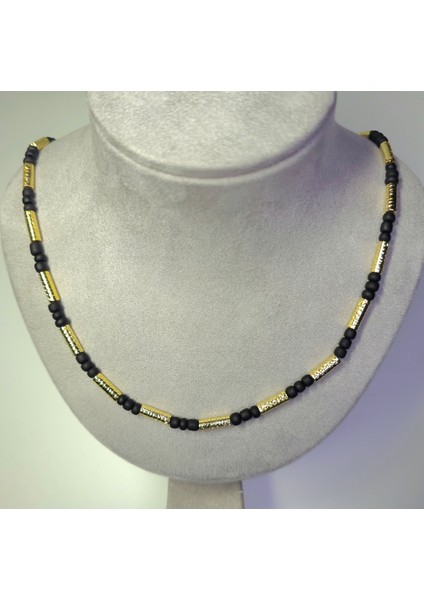 Çelik Çubuk Kolye Siyah Minimalist Choker Kararmaz Kadın Takı fiyatları