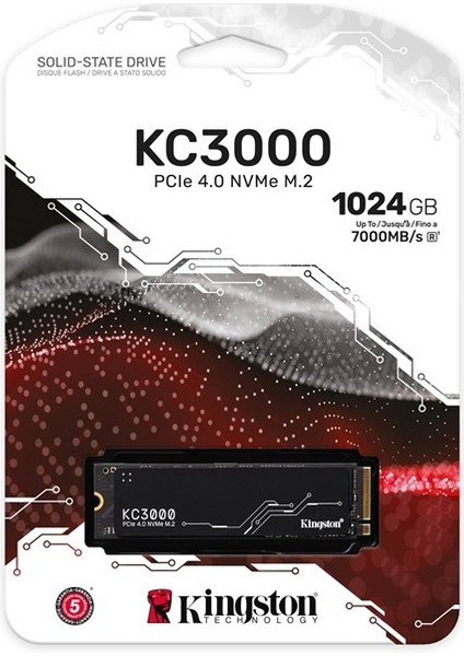 Kıngston SKC3000S/1024G 1tb 7000/6000/MBS Nvme Pcıe M.2 SSD KC3000 fiyatları