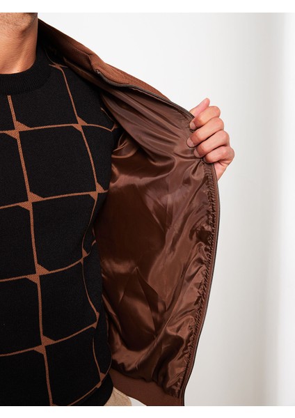 Yeni Sezon Slim Fit Dik Yaka Uzun Kollu Erkek Spor Hırka fırsatları