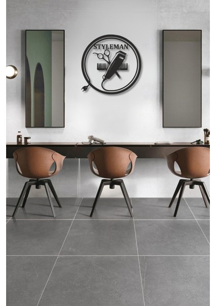 Kişiye Özel Isimli Metal Berber Salon Duvar Dekoru Metal Kuaför Tabelası fırsatları