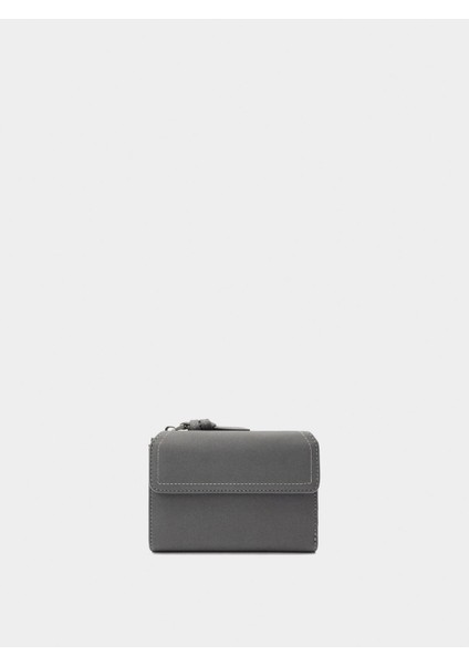 Kapaklı Düz Cüzdan