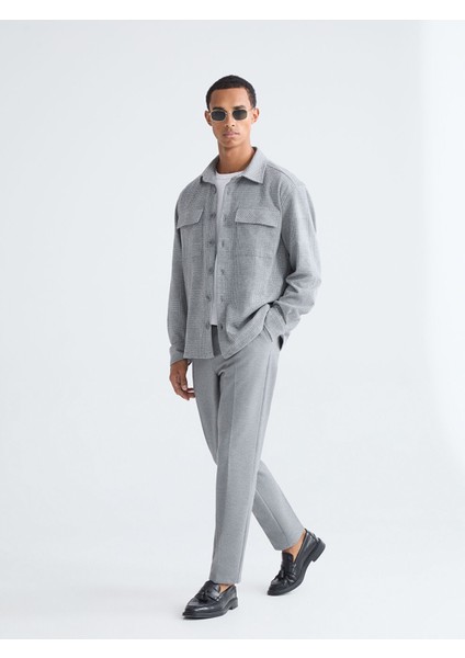 Yeni Sezon Regular Fit Uzun Kollu Ekose Erkek Gömlek Ceket fiyatları