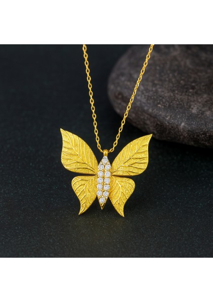 14 Ayar Altın Kelebek Kolye fiyatları