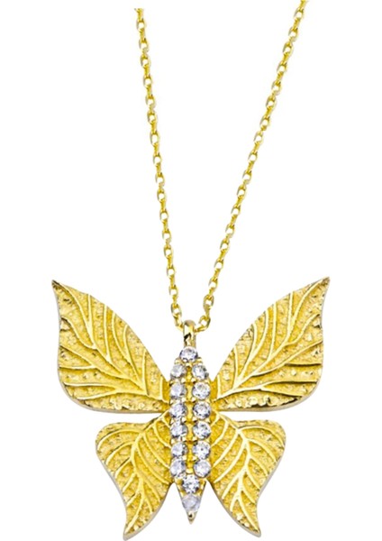 14 Ayar Altın Kelebek Kolye fırsatları