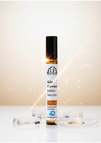 Göz Çevresi Torbalanma Kırışıklık Karşıtı ve Aydınlatıcı Bakım Serumu 10 ml
