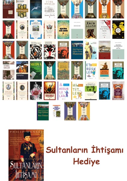 49 Kitaplık Tarih Seti + Sultanların Ihtişamı