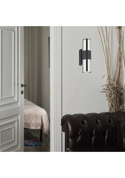 Kaunas Silindir Dekoratif Duvar Aplik