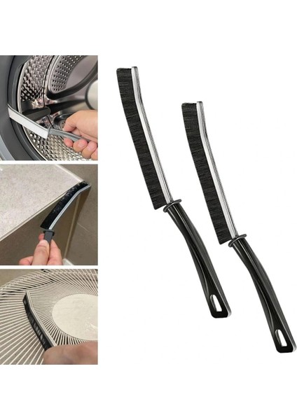 Ieg® 2li Çok Amaçlı Multi Ince Temizlik Fırçası Derz Arası Banyo Mutfak Lavabo Detay Temizleme Fırç
