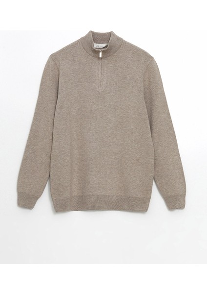 Yeni Sezon Dik Yaka Uzun Kollu Erkek Triko Kazak indirimleri