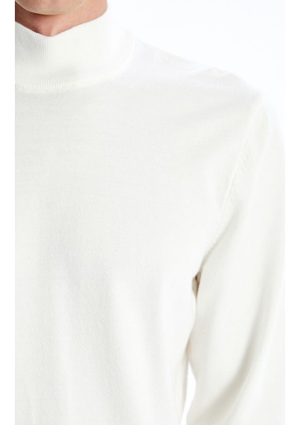 Yeni Sezon Yarım Balıkçı Yaka Uzun Kollu Erkek Triko Kazak modelleri