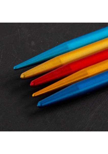 Addi Colibri 4mm 15CM Renkli Çorap Şişi - 204-7 modelleri