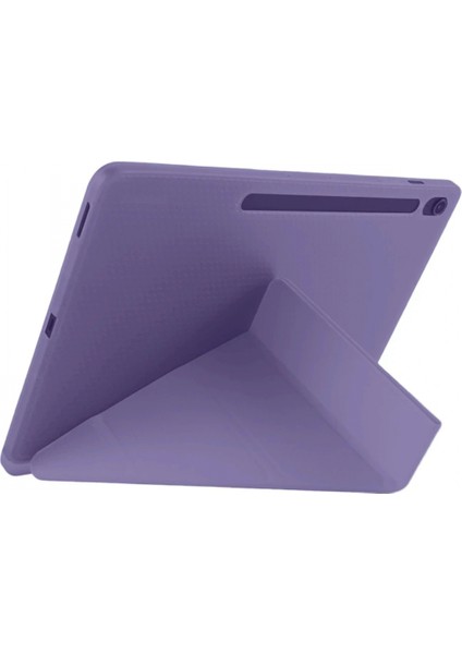 Ieg iPad Pro 11 (2024) Kılıf Kalemlikli Hugo Tablet Kılıfı - Mor fiyatları